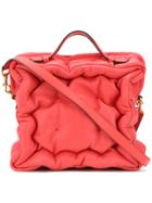 Anya Hindmarch Chubby Cube Top Handle Bag - Red
