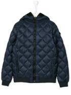 Ai Riders On The Storm Kids Hooded Padded Jacket - Blue