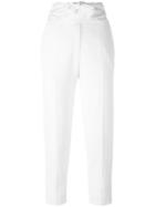 Iro High Waisted Trousers - White