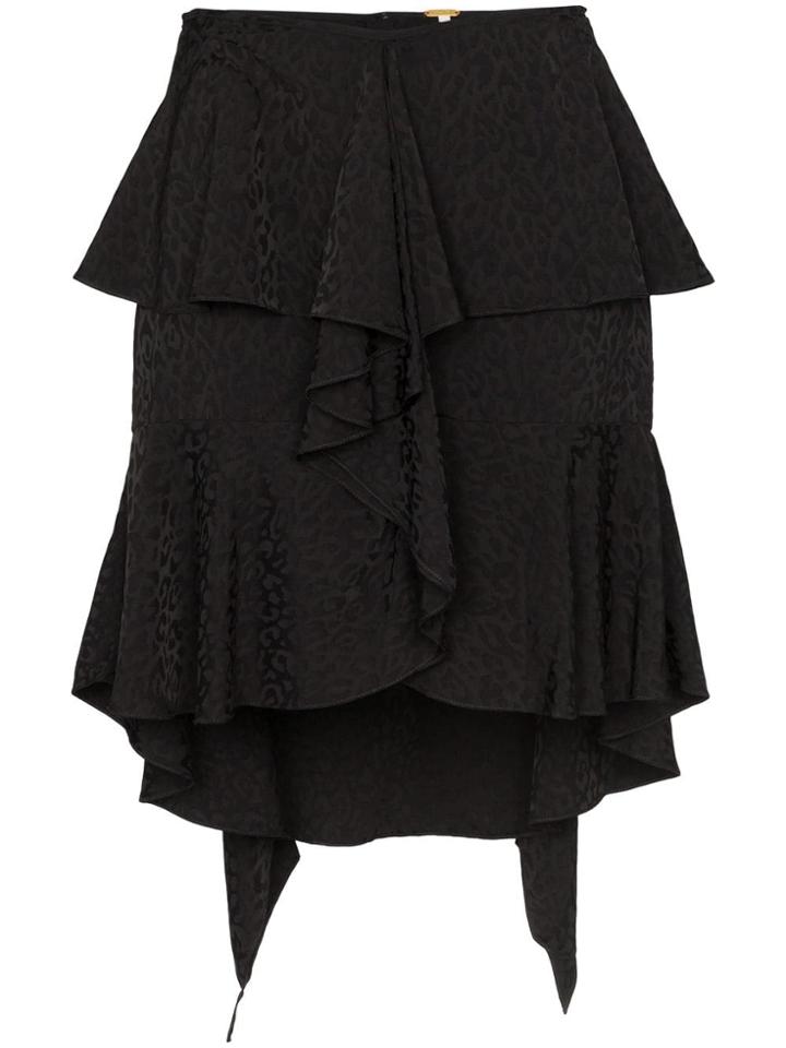 Johanna Ortiz Nonsense Moments Ruffle Mini-skirt - Black