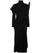 Yohji Yamamoto Hand Detail Dress - Black