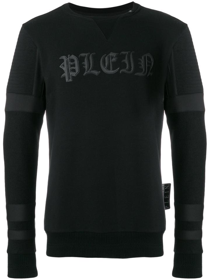 Philipp Plein Felpa Ml New Age Sweatshirt - Black