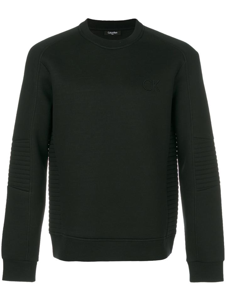 Calvin Klein Biker Sweatshirt - Black