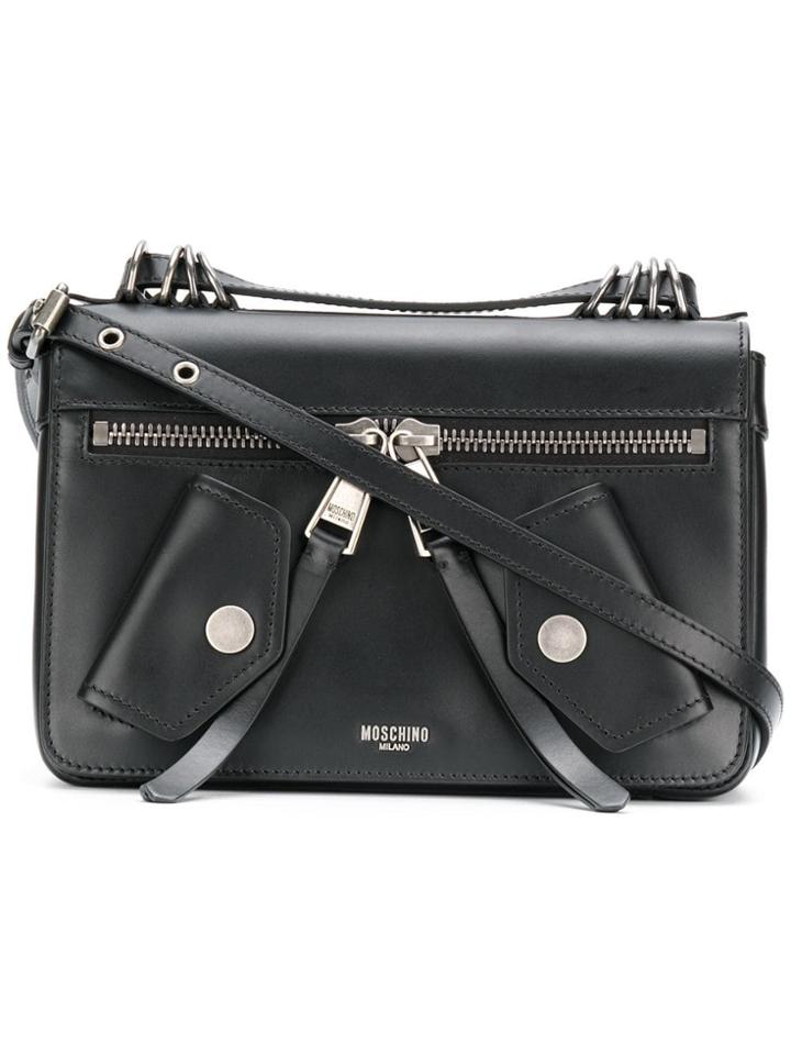 Moschino Biker Jacket Bag - Black