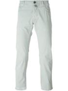 Jacob Cohen Slim Fit Trousers, Men's, Size: 30, Blue, Cotton/spandex/elastane