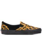 Vans Leopard Slip-on Sneakers - Black