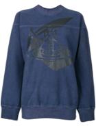 Vivienne Westwood Anglomania Printed Sweatshirt - Blue