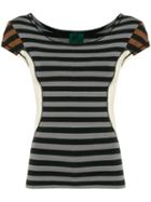 Jean Paul Gaultier Pre-owned Colour Block Striped T-shirt -
