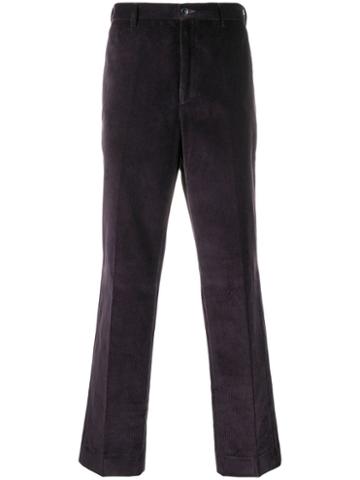 Cobra S.c. Creased Corduroy Trousers - Purple
