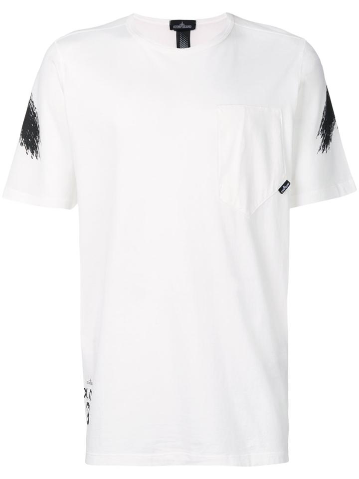 Stone Island Shadow Project Printed T-shirt - White