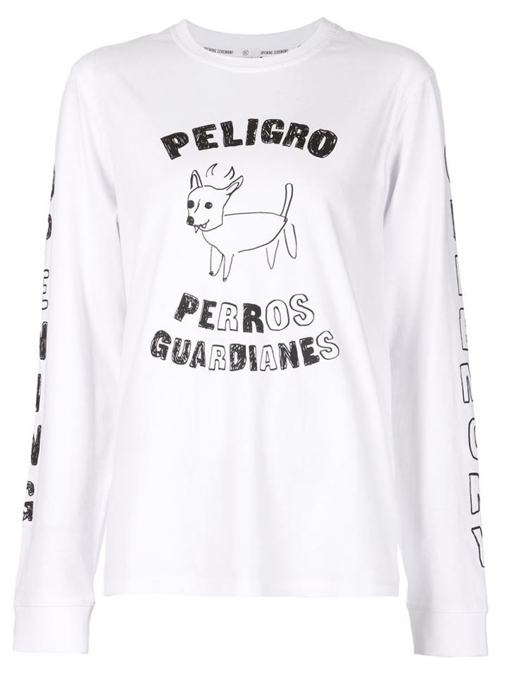 Opening Ceremony Peligro Print T-shirt