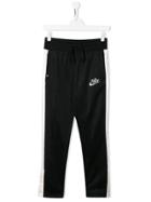 Nike Kids Track Style Logo Trousers - Black