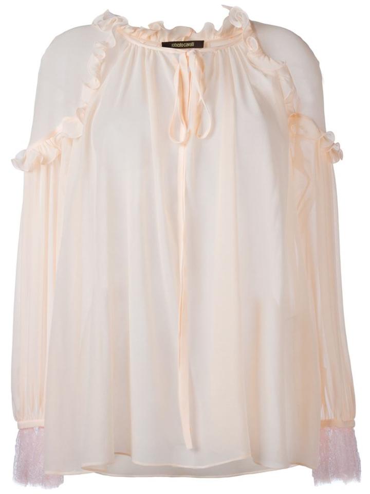 Roberto Cavalli Ruffle Detail Blouse