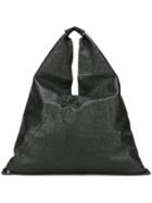 Mm6 Maison Margiela Metallic (grey) Large Shoulder Bag, Women's