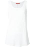 Manning Cartell Ribbed Tank Top - White