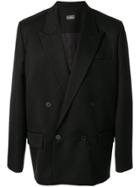 Necessity Sense Kin Peak Lapel Suit Dry Onyx - Black