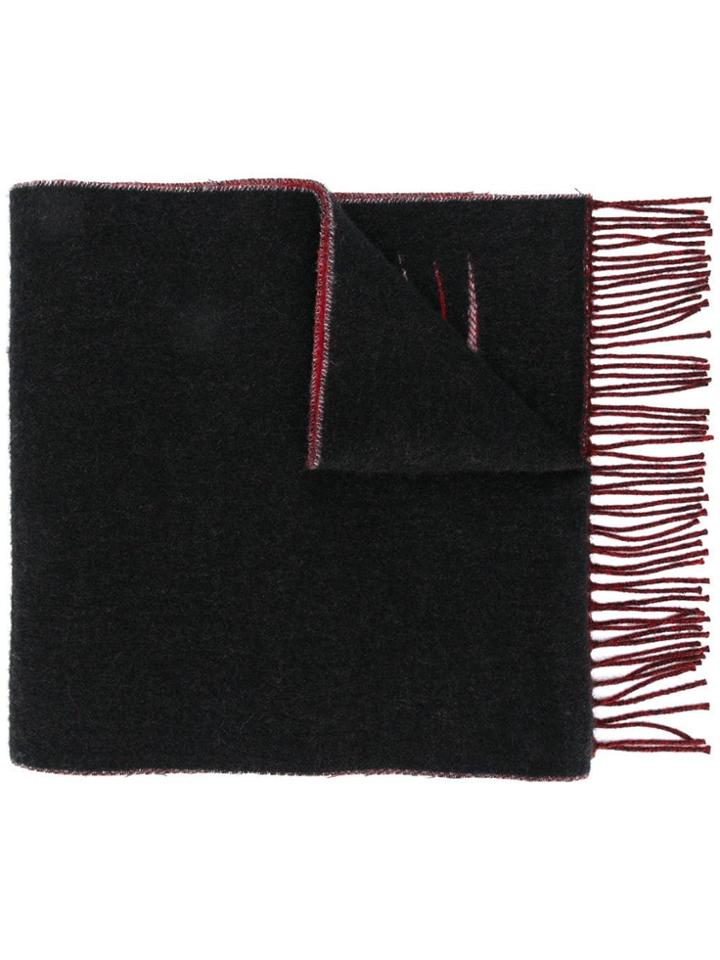 Balenciaga Political Campaign Logo Scarf - Red
