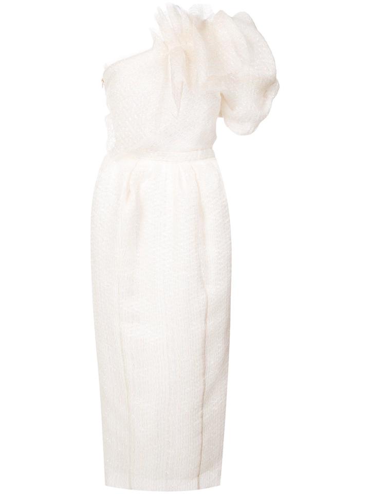 Emanuel Ungaro Poofy One-shoulder Dress - Multicolour