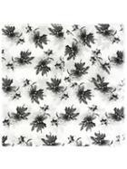 Paul & Joe Floral Print Scarf, Adult Unisex, White, Modal
