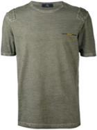 Fay Short Sleeve T-shirt, Men's, Size: Xxl, Green, Cotton