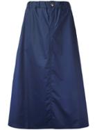 Sofie D'hoore - 'serene' Skirt - Women - Cotton - 40, Blue, Cotton