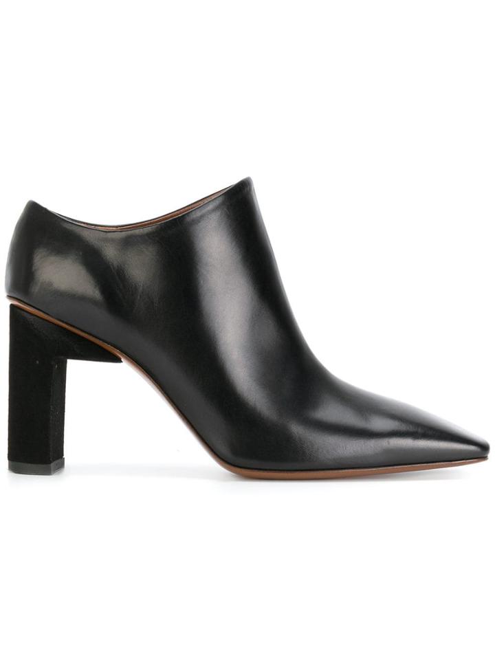 Alyx Square Toe Booties - Black