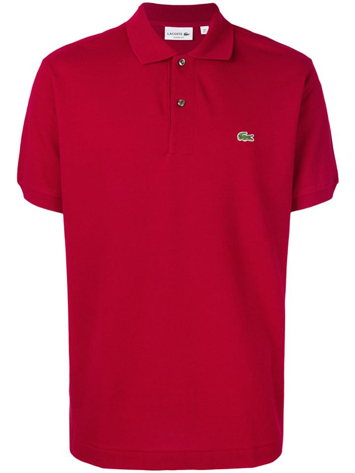 Lacoste Logo Polo Shirt - Red