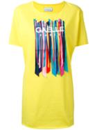 Gaelle Bonheur Embellished T-shirt, Women's, Size: Iii, Yellow/orange, Cotton