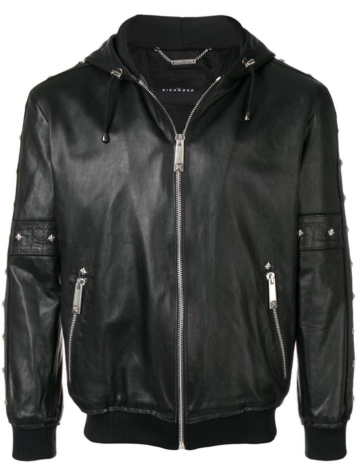 John Richmond Kiki Hooded Jacket - Black