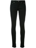Saint Laurent Skinny Trousers, Women's, Size: 27, Black, Cotton/spandex/elastane