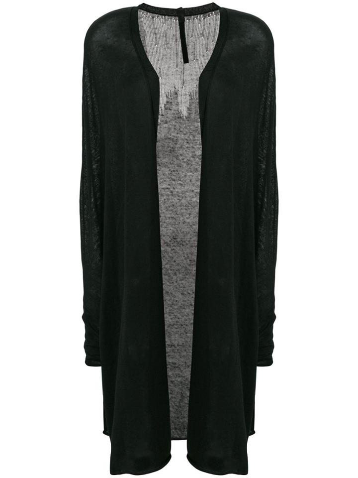 Serien°umerica Fine Knit Cardigan - Black