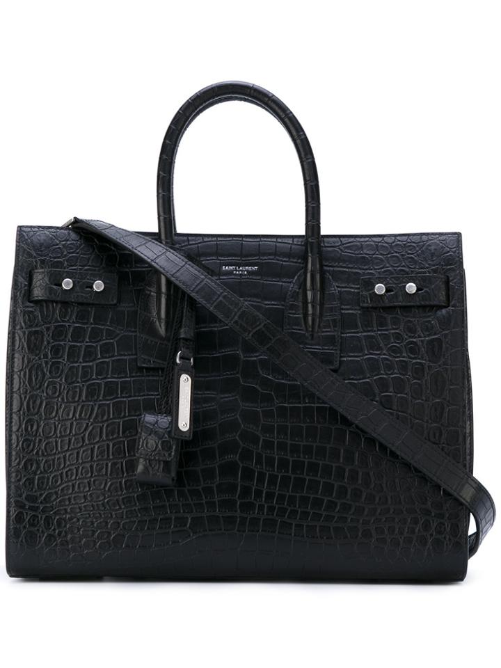 Saint Laurent Sac Du Jour Bag - Black