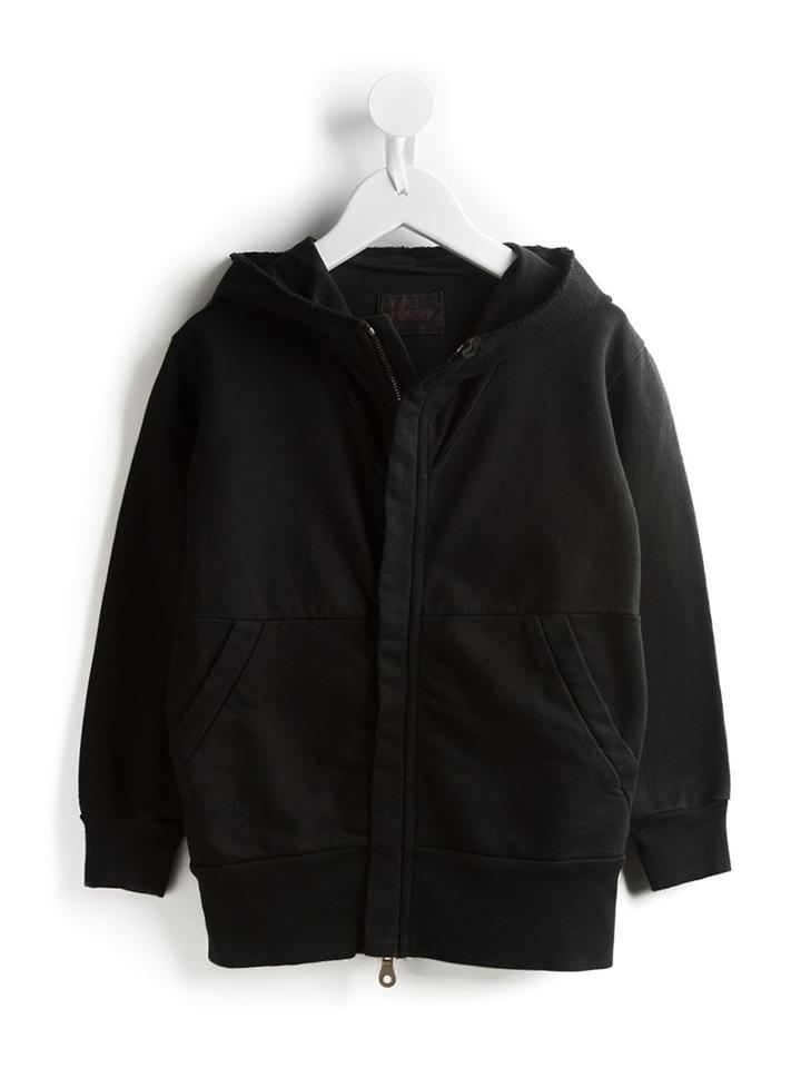 Lost And Found Kids Panelled Hoodie, Girl's, Size: 6 Yrs, Black