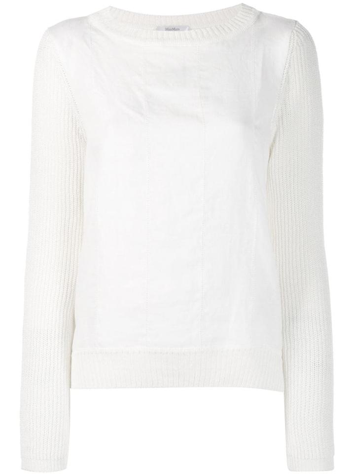 Max Mara Relaxed Jumper - White