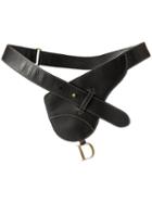 Christian Dior Pre-owned Saddle Waist Belt Bag - Black