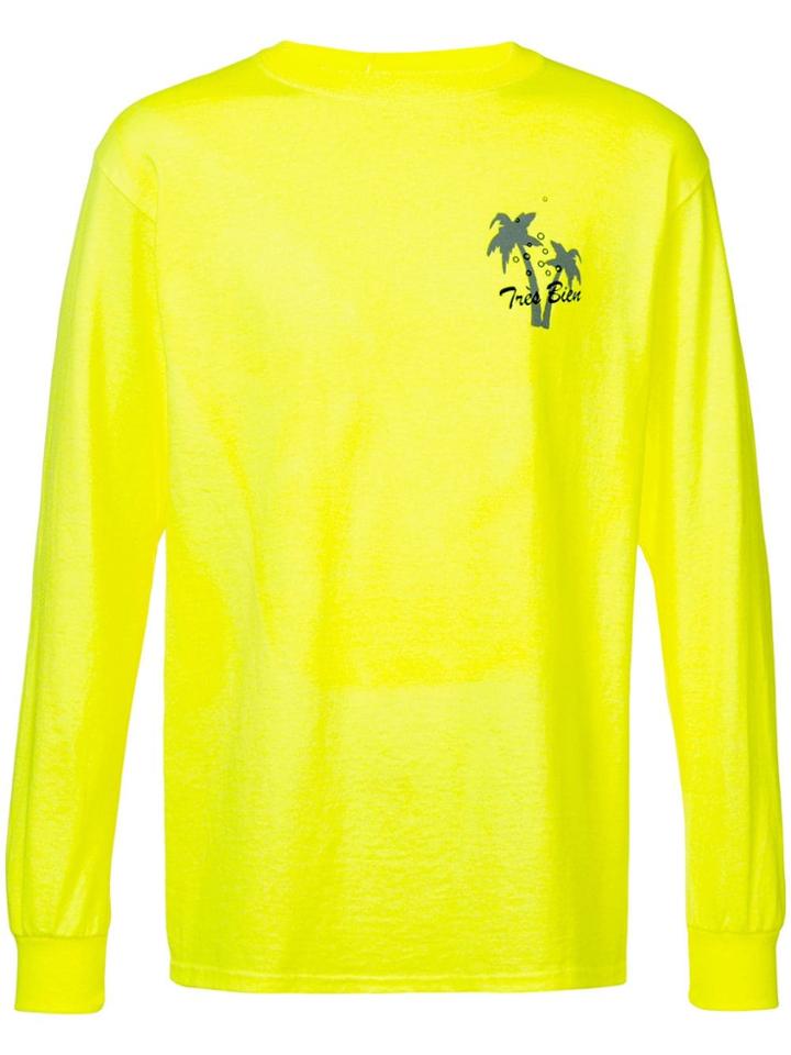 Très Bien Souvenir Long-sleeved T-shirt - Yellow