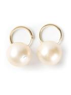 Wouters & Hendrix Gold 'pearl' Set Of Earrings