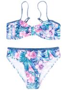 Vingino - Floral Print Bikini Set - Kids - Polyamide/polyester/spandex/elastane - 10 Yrs