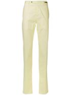 Pt01 Slim-fit Tailored Trousers - Yellow