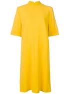 Joseph Funnel Neck Dress - Yellow