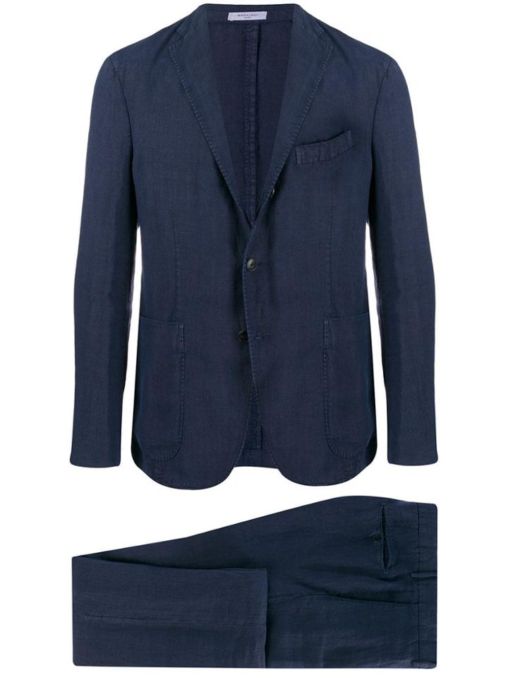 Boglioli Two Piece Dinner Suit - Blue