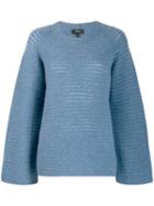 Theory Oversized Jumper - Blue