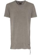 Ksubi Distressed Short-sleeve T-shirt - Grey