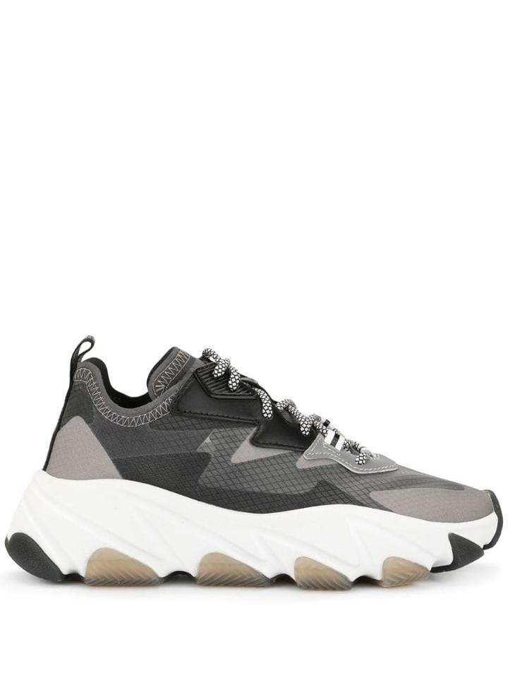 Ash Eclipse Panel Chunky Sneakers - Yellow
