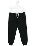 Moschino Kids Logo Print Sweatpants, Boy's, Size: 6 Yrs, Black