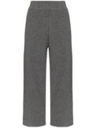 Le Kasha India Cashmere Cropped Trousers - Grey