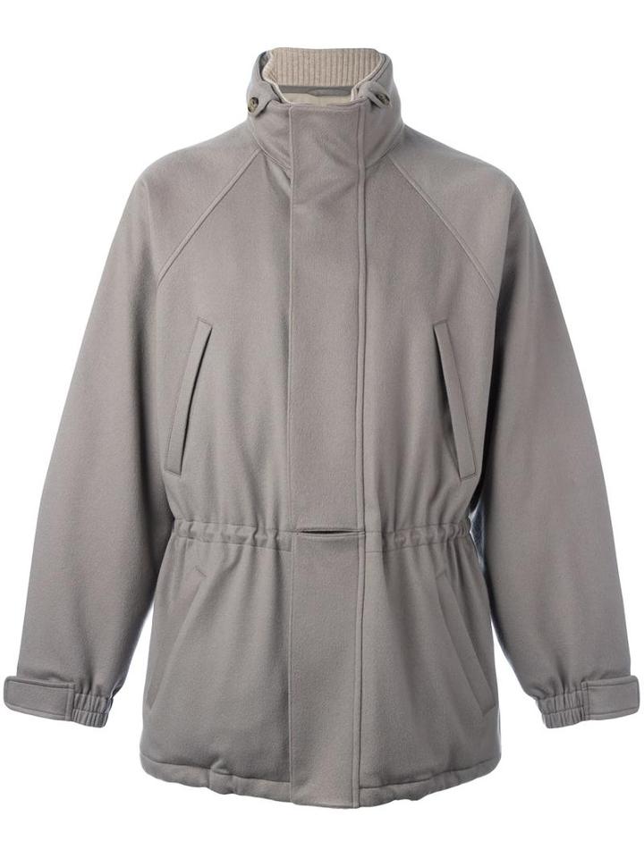 Loro Piana 'icer' Sport Jacket, Men's, Size: Large, Nude/neutrals, Polyester/cashmere/goat Suede