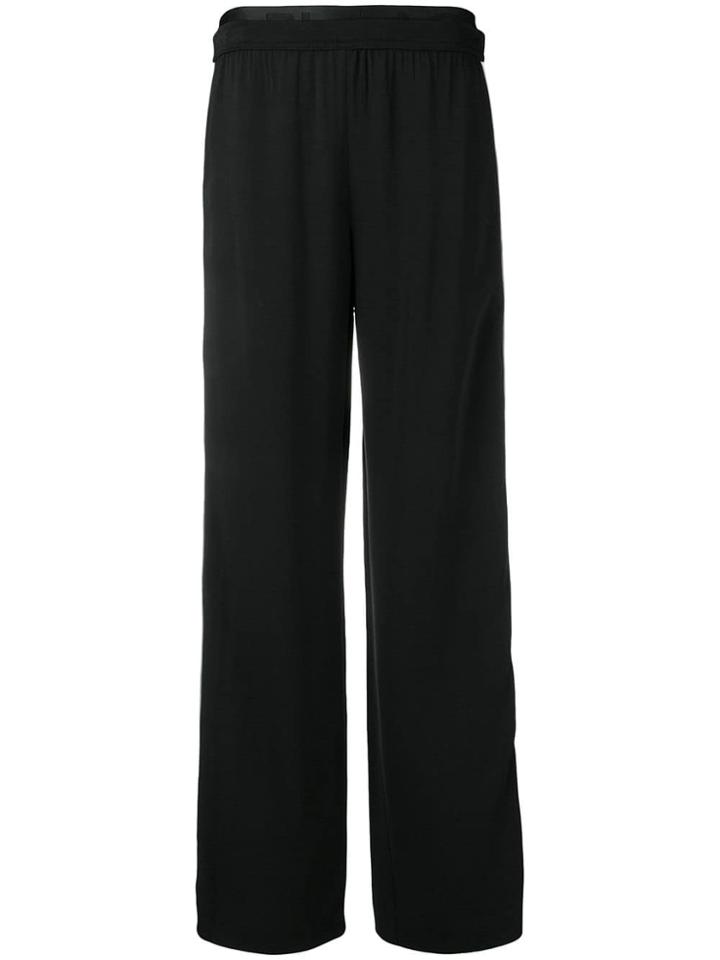 Karl Lagerfeld Press Stud Track Trousers - Black