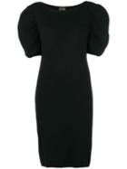 Fendi Pre-owned Short-sleeve Knitted Dress - Black