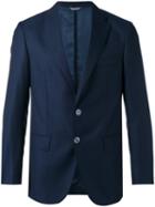Fashion Clinic Timeless Two-button Blazer, Men's, Size: 56, Blue, Viscose/wool